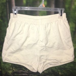 AMERICAN APPAREL CORDUROY TAP SHORTS